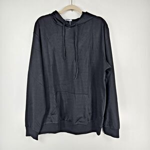 Coofandy Men's Size Large Black Hoodie NWT